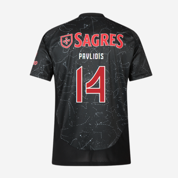 Replica SL Benfica Away Jersey 2024-2025-14 PAVLIDIS SL Benfica Collection - Official Online Store | SL Benfica Kits