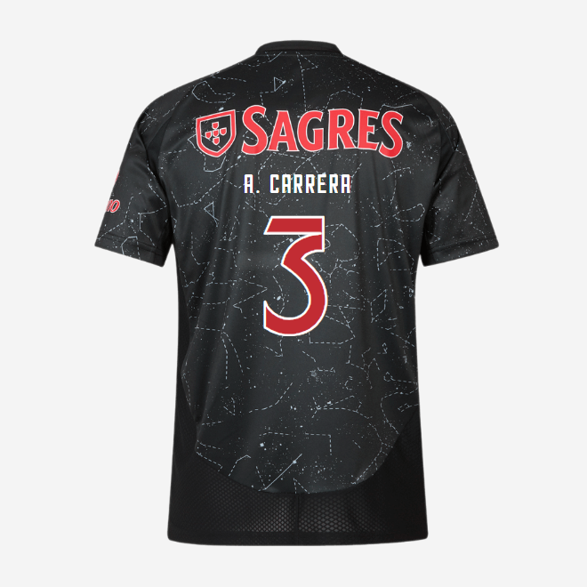 Replica SL Benfica Away Jersey 2024-2025-3 A. CARRERAS SL Benfica Collection - Official Online Store | SL Benfica Kits