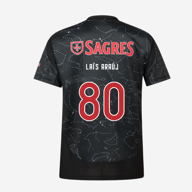 Replica SL Benfica Away Jersey 2024-2025 Women-80 LAÍS ARAÚJO SL Benfica Collection - Official Online Store | SL Benfica Kits