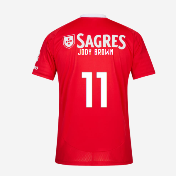 Replica SL Benfica Home Jersey 2024-2025-11 JODY BROWN SL Benfica Collection - Official Online Store | SL Benfica Kits