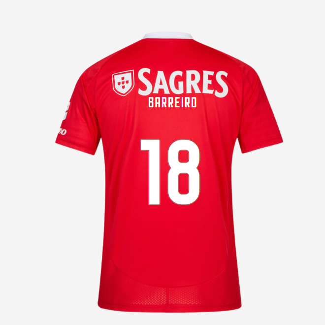 Replica SL Benfica Home Jersey 2024-2025-18 BARREIRO SL Benfica Collection - Official Online Store | SL Benfica Kits