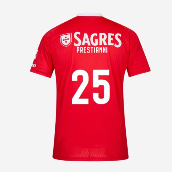 Replica SL Benfica Home Jersey 2024-2025-25 PRESTIANNI SL Benfica Collection - Official Online Store | SL Benfica Kits