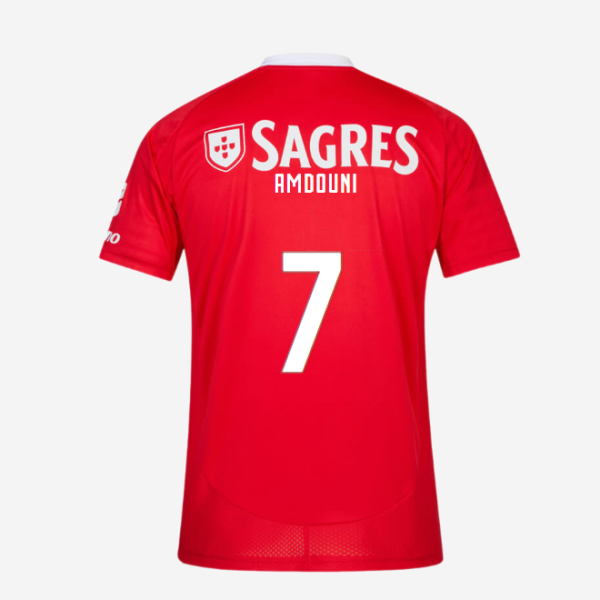 Replica SL Benfica Home Jersey 2024-2025-7 AMDOUNI SL Benfica Collection - Official Online Store | SL Benfica Kits