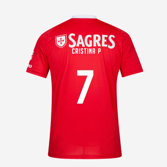 Replica SL Benfica Home Jersey 2024-2025-7 CRISTINA PRIETO SL Benfica Collection - Official Online Store | SL Benfica Kits