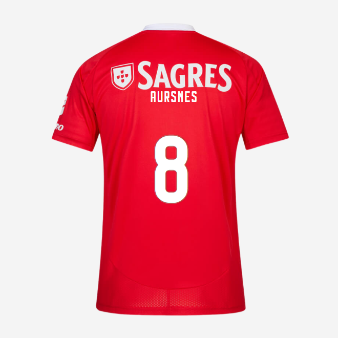 Replica SL Benfica Home Jersey 2024-2025-8 AURSNES SL Benfica Collection - Official Online Store | SL Benfica Kits