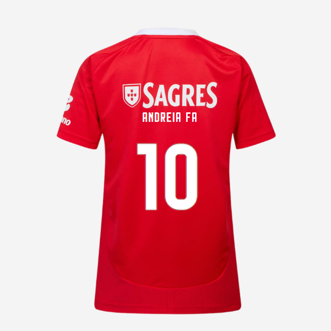 Replica SL Benfica Home Jersey 2024-2025 Women-10 ANDREIA FARIA SL Benfica Collection - Official Online Store | SL Benfica Kits