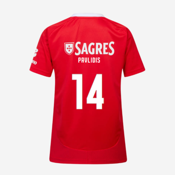 Replica SL Benfica Home Jersey 2024-2025 Women-14 PAVLIDIS SL Benfica Collection - Official Online Store | SL Benfica Kits