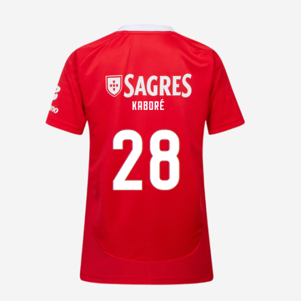 Replica SL Benfica Home Jersey 2024-2025 Women-28 KABORÉ SL Benfica Collection - Official Online Store | SL Benfica Kits