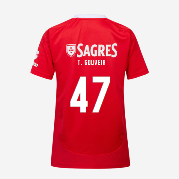 Replica SL Benfica Home Jersey 2024-2025 Women-47 T. GOUVEIA SL Benfica Collection - Official Online Store | SL Benfica Kits