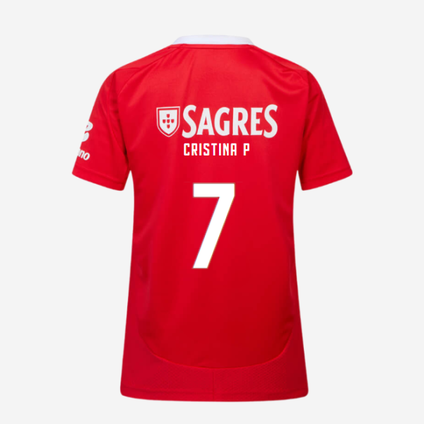 Replica SL Benfica Home Jersey 2024-2025 Women-7 CRISTINA PRIETO SL Benfica Collection - Official Online Store | SL Benfica Kits