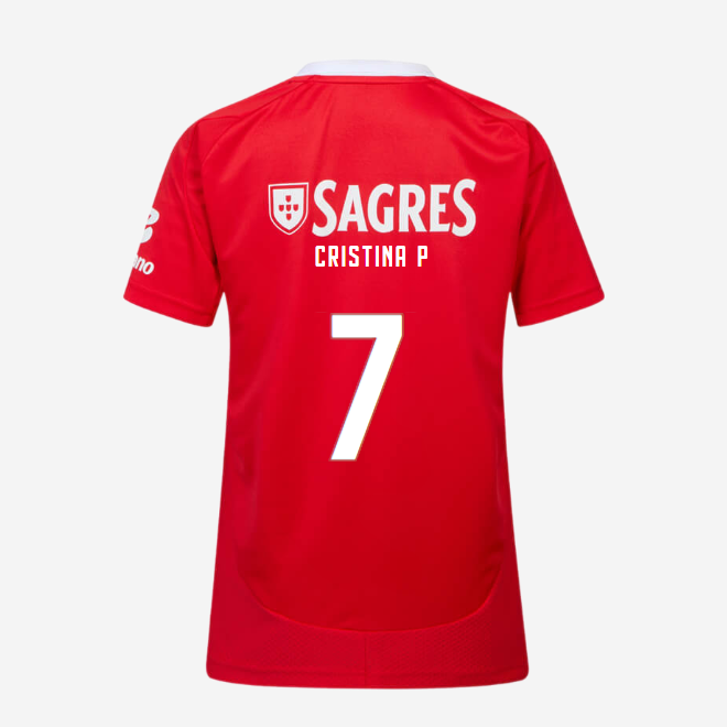 Replica SL Benfica Home Jersey 2024-2025 Women-7 CRISTINA PRIETO SL Benfica Collection - Official Online Store | SL Benfica Kits