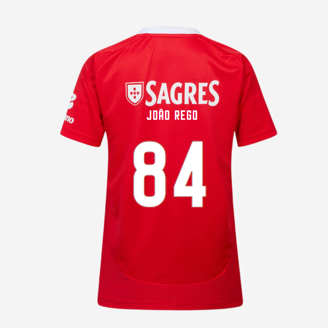 Replica SL Benfica Home Jersey 2024-2025 Women-84 JOÃO REGO SL Benfica Collection - Official Online Store | SL Benfica Kits