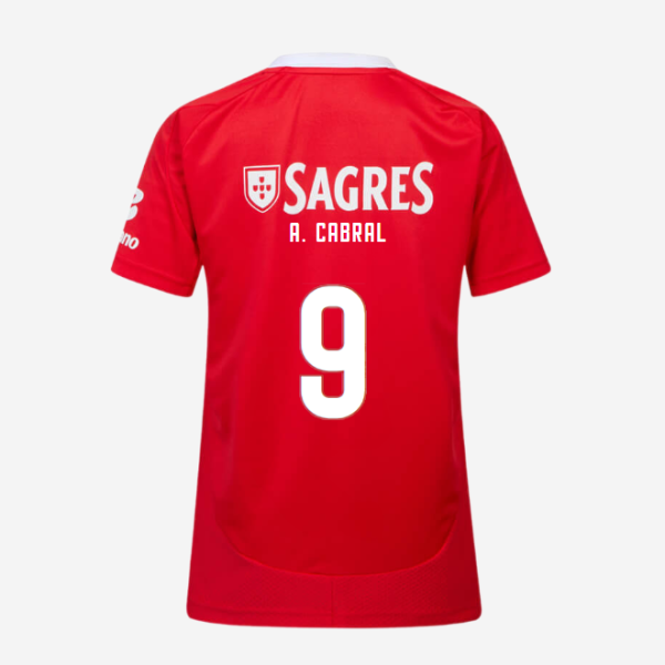 Replica SL Benfica Home Jersey 2024-2025 Women-9 A. CABRAL SL Benfica Collection - Official Online Store | SL Benfica Kits