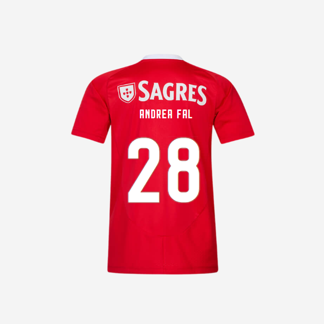 Replica SL Benfica Home Youth Kit 2024-2025-28 ANDREA FALCÓN SL Benfica Collection - Official Online Store | SL Benfica Kits