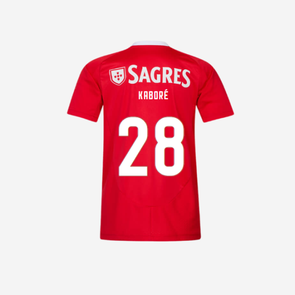 Replica SL Benfica Home Youth Kit 2024-2025-28 KABORÉ SL Benfica Collection - Official Online Store | SL Benfica Kits