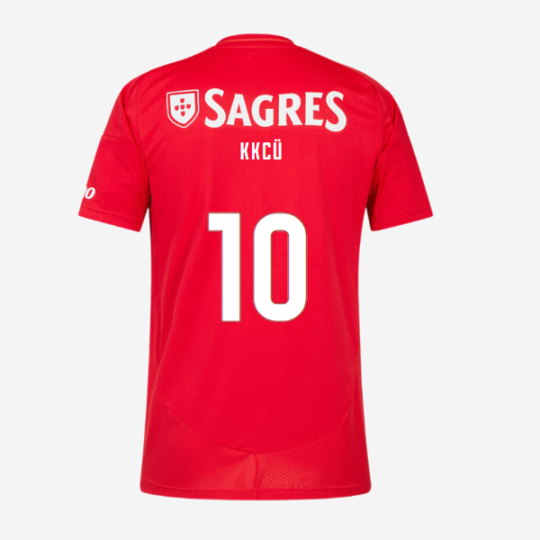 SL Benfica Home Jersey 2024-2025-10 KÖKCÜ SL Benfica Collection - Official Online Store | SL Benfica Kits