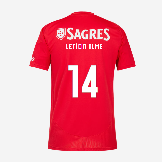 SL Benfica Home Jersey 2024-2025-14 LETÍCIA ALMEIDA SL Benfica Collection - Official Online Store | SL Benfica Kits