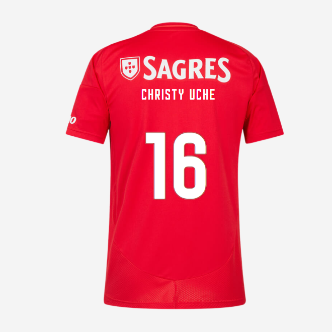 SL Benfica Home Jersey 2024-2025-16 CHRISTY UCHEIBE SL Benfica Collection - Official Online Store | SL Benfica Kits