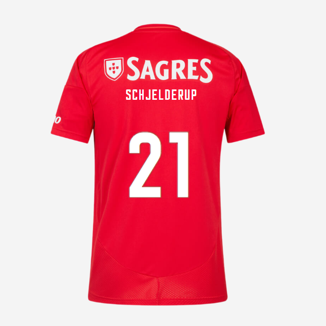 SL Benfica Home Jersey 2024-2025-21 SCHJELDERUP SL Benfica Collection - Official Online Store | SL Benfica Kits