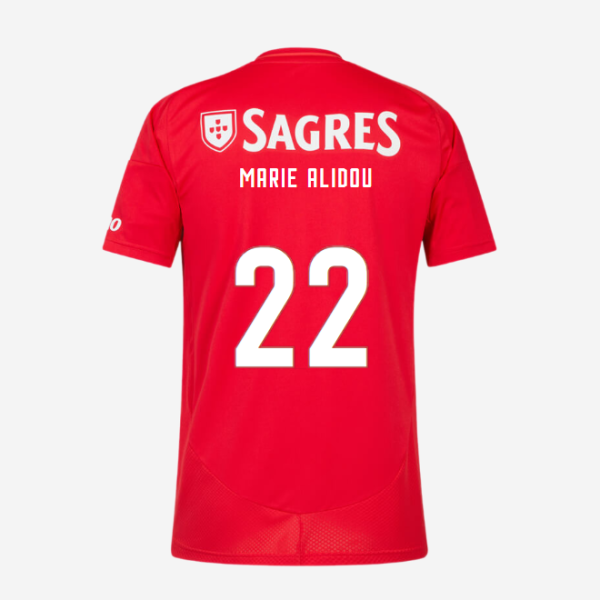 SL Benfica Home Jersey 2024-2025-22 MARIE ALIDOU SL Benfica Collection - Official Online Store | SL Benfica Kits