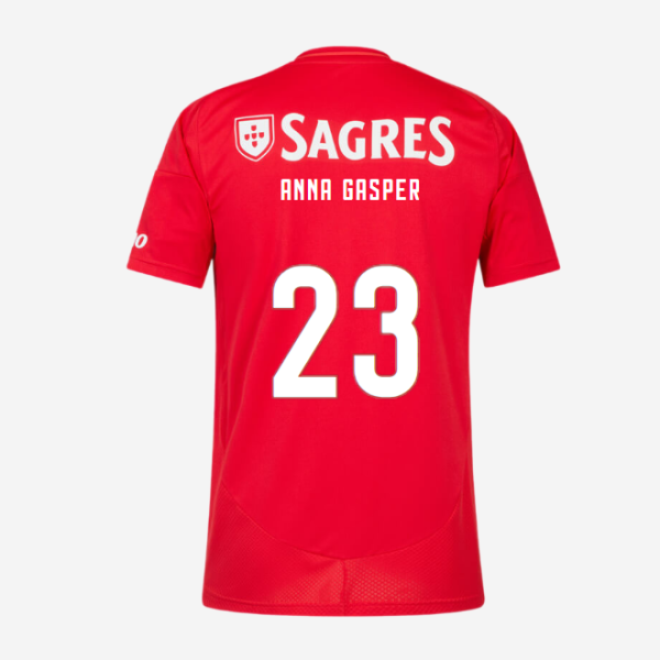 SL Benfica Home Jersey 2024-2025-23 ANNA GASPER SL Benfica Collection - Official Online Store | SL Benfica Kits