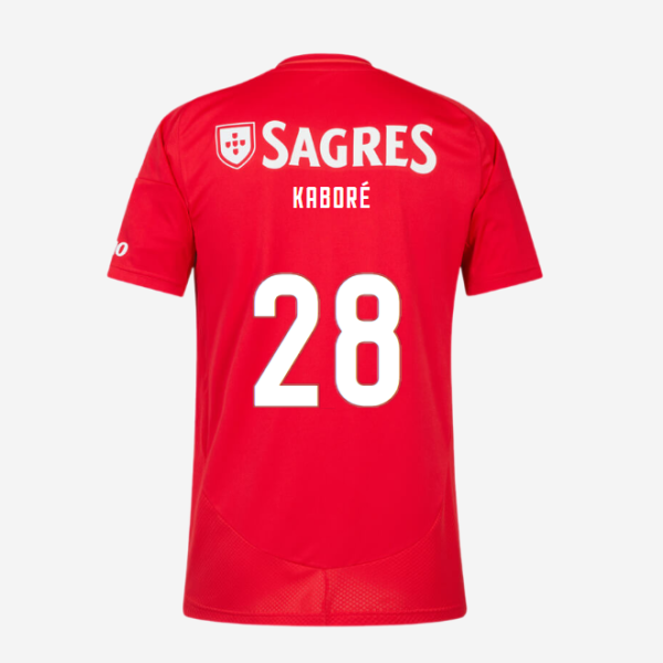 SL Benfica Home Jersey 2024-2025-28 KABORÉ SL Benfica Collection - Official Online Store | SL Benfica Kits