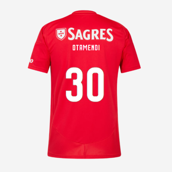 SL Benfica Home Jersey 2024-2025-30 OTAMENDI SL Benfica Collection - Official Online Store | SL Benfica Kits