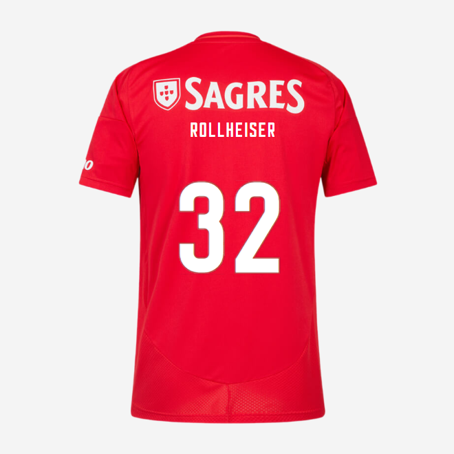 SL Benfica Home Jersey 2024-2025-32 ROLLHEISER SL Benfica Collection - Official Online Store | SL Benfica Kits