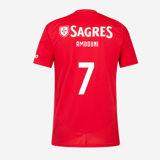 SL Benfica Home Jersey 2024-2025-7 AMDOUNI SL Benfica Collection - Official Online Store | SL Benfica Kits