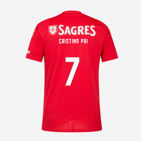 SL Benfica Home Jersey 2024-2025-7 CRISTINA PRIETO SL Benfica Collection - Official Online Store | SL Benfica Kits