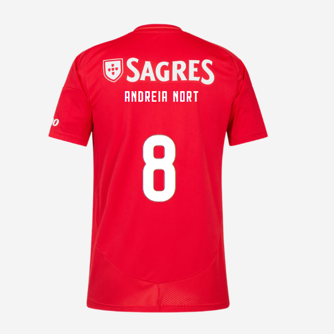 SL Benfica Home Jersey 2024-2025-8 ANDREIA NORTON SL Benfica Collection - Official Online Store | SL Benfica Kits