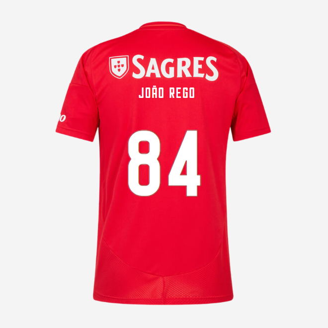 SL Benfica Home Jersey 2024-2025-84 JOÃO REGO SL Benfica Collection - Official Online Store | SL Benfica Kits