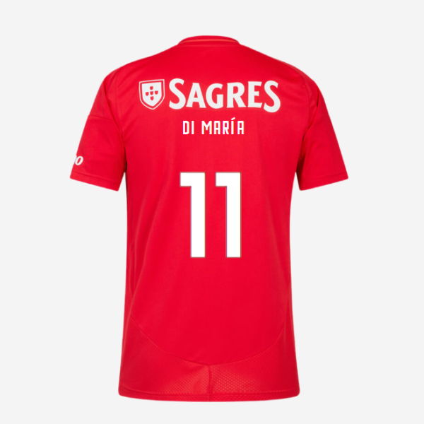 SL Benfica Home Jersey 2024-2025 Kids-11 DI MARÍA SL Benfica Collection - Official Online Store | SL Benfica Kits