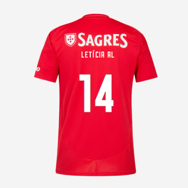 SL Benfica Home Jersey 2024-2025 Kids-14 LETÍCIA ALMEIDA SL Benfica Collection - Official Online Store | SL Benfica Kits