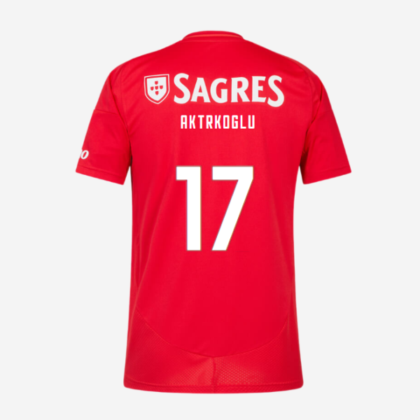 SL Benfica Home Jersey 2024-2025 Kids-17 AKTÜRKOGLU SL Benfica Collection - Official Online Store | SL Benfica Kits