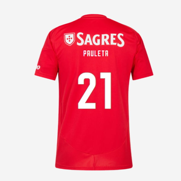 SL Benfica Home Jersey 2024-2025 Kids-21 PAULETA SL Benfica Collection - Official Online Store | SL Benfica Kits