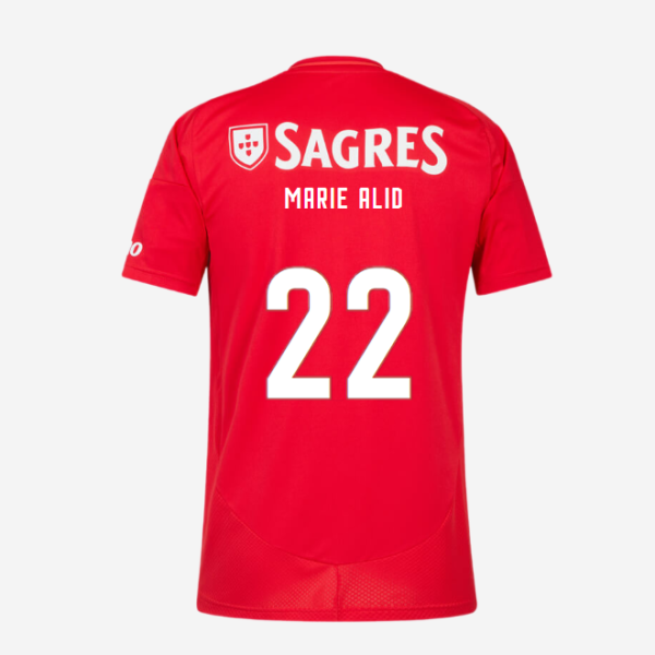 SL Benfica Home Jersey 2024-2025 Kids-22 MARIE ALIDOU SL Benfica Collection - Official Online Store | SL Benfica Kits