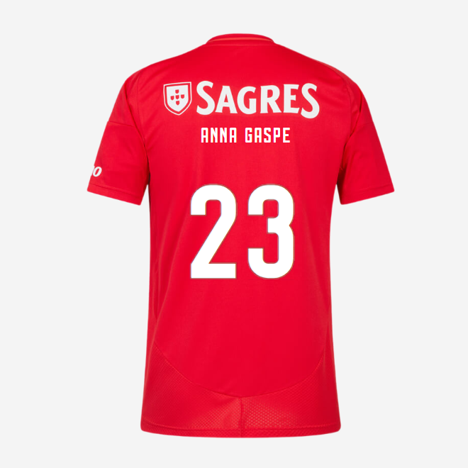 SL Benfica Home Jersey 2024-2025 Kids-23 ANNA GASPER SL Benfica Collection - Official Online Store | SL Benfica Kits