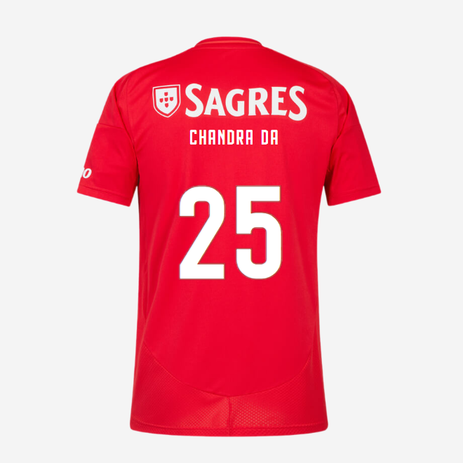 SL Benfica Home Jersey 2024-2025 Kids-25 CHANDRA DAVIDSON SL Benfica Collection - Official Online Store | SL Benfica Kits