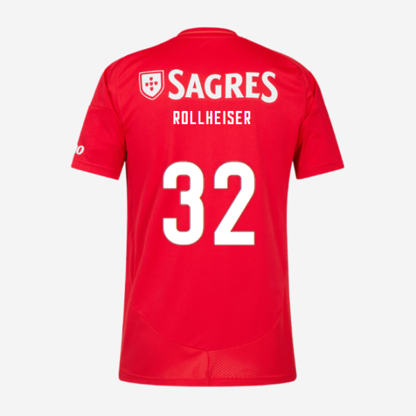 SL Benfica Home Jersey 2024-2025 Kids-32 ROLLHEISER SL Benfica Collection - Official Online Store | SL Benfica Kits