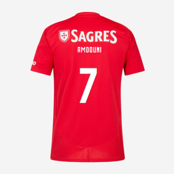 SL Benfica Home Jersey 2024-2025 Kids-7 AMDOUNI SL Benfica Collection - Official Online Store | SL Benfica Kits