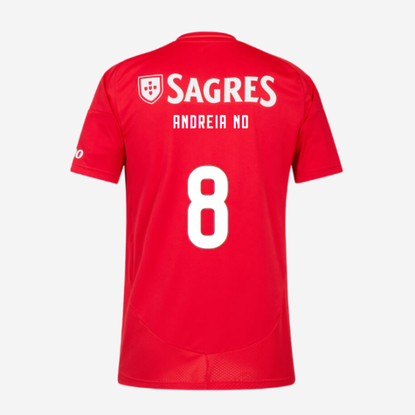 SL Benfica Home Jersey 2024-2025 Kids-8 ANDREIA NORTON SL Benfica Collection - Official Online Store | SL Benfica Kits