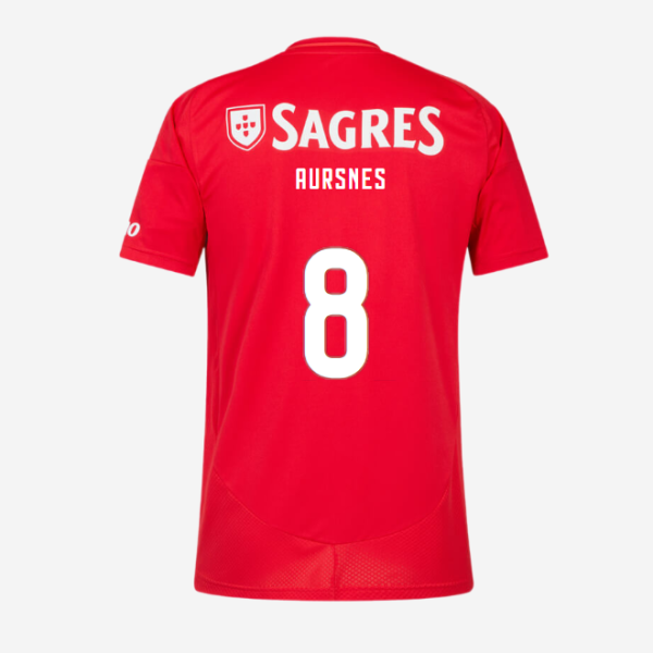 SL Benfica Home Jersey 2024-2025 Kids-8 AURSNES SL Benfica Collection - Official Online Store | SL Benfica Kits