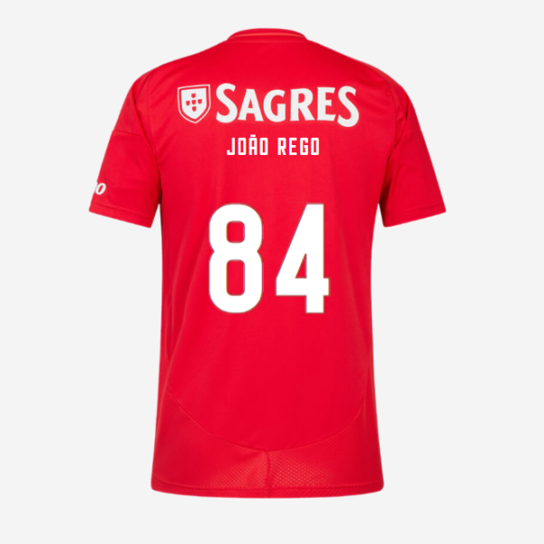 SL Benfica Home Jersey 2024-2025 Kids-84 JOÃO REGO SL Benfica Collection - Official Online Store | SL Benfica Kits