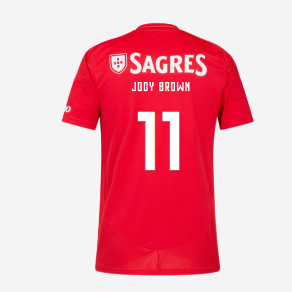 SL Benfica Mini Home Kit 2024-2025-11 JODY BROWN SL Benfica Collection - Official Online Store | SL Benfica Kits