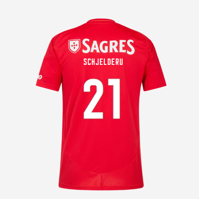 SL Benfica Mini Home Kit 2024-2025-21 SCHJELDERUP SL Benfica Collection - Official Online Store | SL Benfica Kits