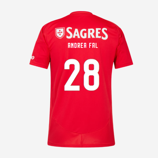 SL Benfica Mini Home Kit 2024-2025-28 ANDREA FALCÓN SL Benfica Collection - Official Online Store | SL Benfica Kits