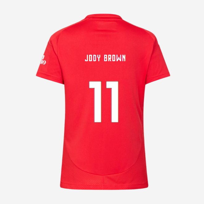 SL Benfica Women’s Football Home Jersey 2024-2025-11 JODY BROWN SL Benfica Collection - Official Online Store | SL Benfica Kits