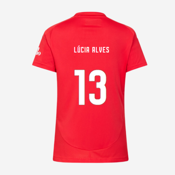 SL Benfica Women’s Football Home Jersey 2024-2025-13 LÚCIA ALVES SL Benfica Collection - Official Online Store | SL Benfica Kits