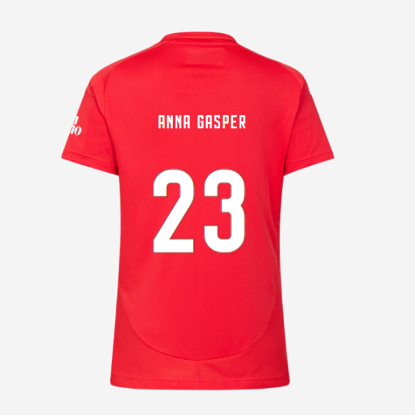 SL Benfica Women’s Football Home Jersey 2024-2025-23 ANNA GASPER SL Benfica Collection - Official Online Store | SL Benfica Kits